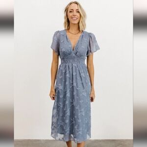 Baltic Born June Smocked Midi Dress